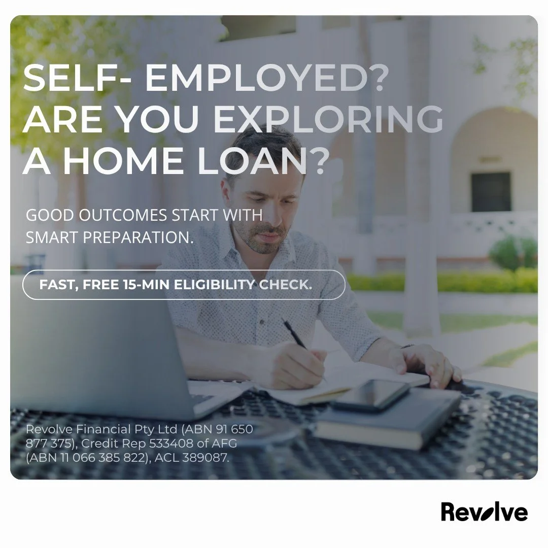 Self-employed + home loan goals 🏡
Preparation makes approval simpler.

What matters most:
&bull; Business structure &amp; trading history
&bull; Lender-ready financials (tax/BAS)
&bull; Bank statements that show strength
&bull; An ATO position that 
