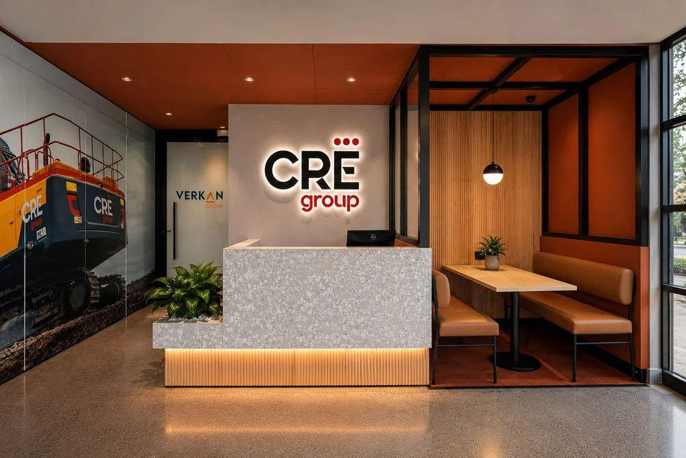 CRE group reception area