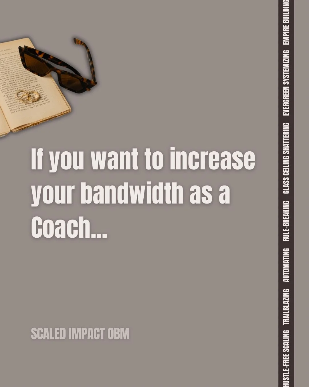 You&rsquo;ve gotta stop telling yourself these BS stories.

The ones that make it feel like a no brainer to play smaller than you&rsquo;re capable of.

Smaller than the vision sprawled on napkins and in your notes app.

Smaller than you know you&rsqu