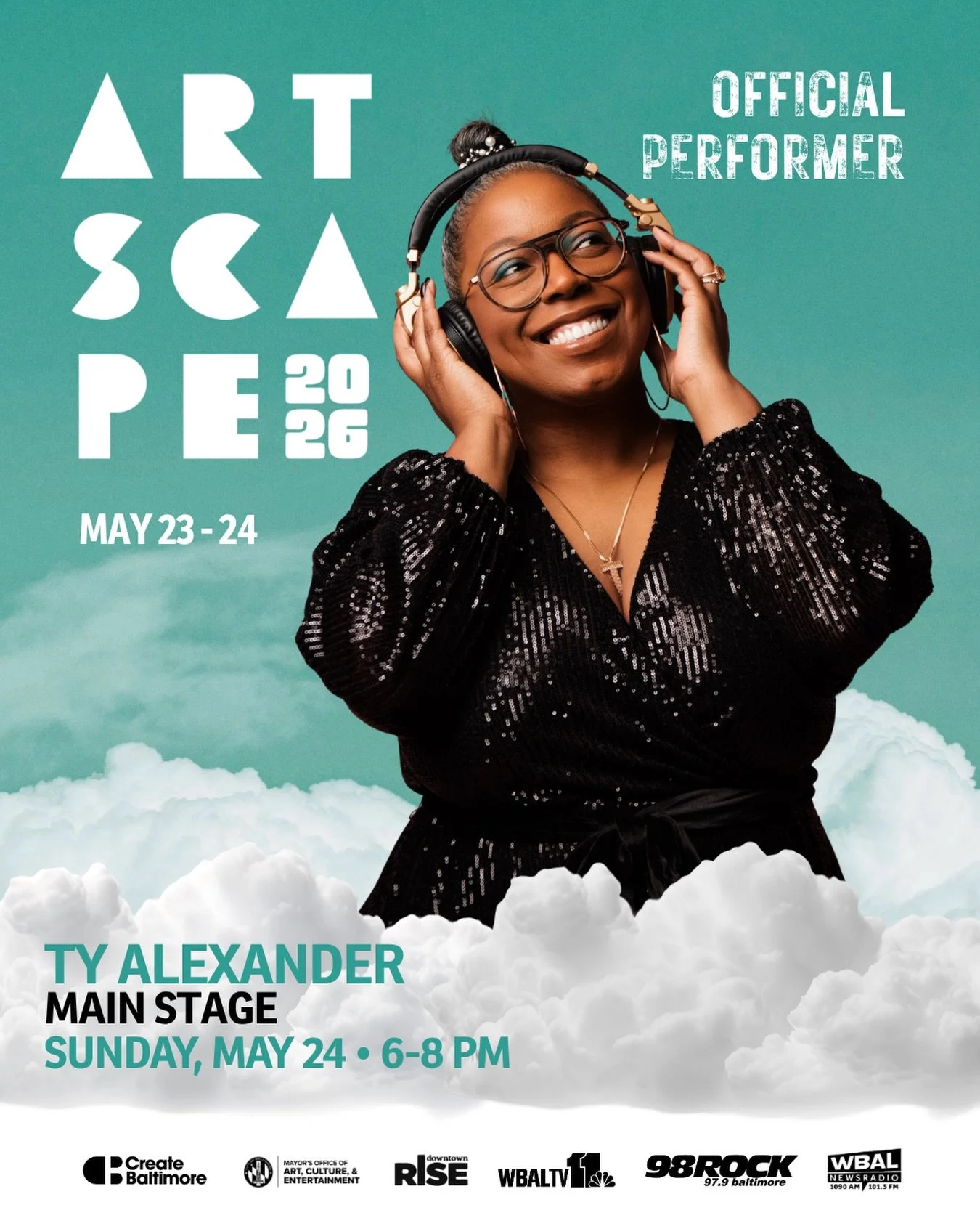 Baltimore, this one&rsquo;s for us. Main Stage. Sunday May 24, 6-8pm. Don&rsquo;t let me look out and not see your face.