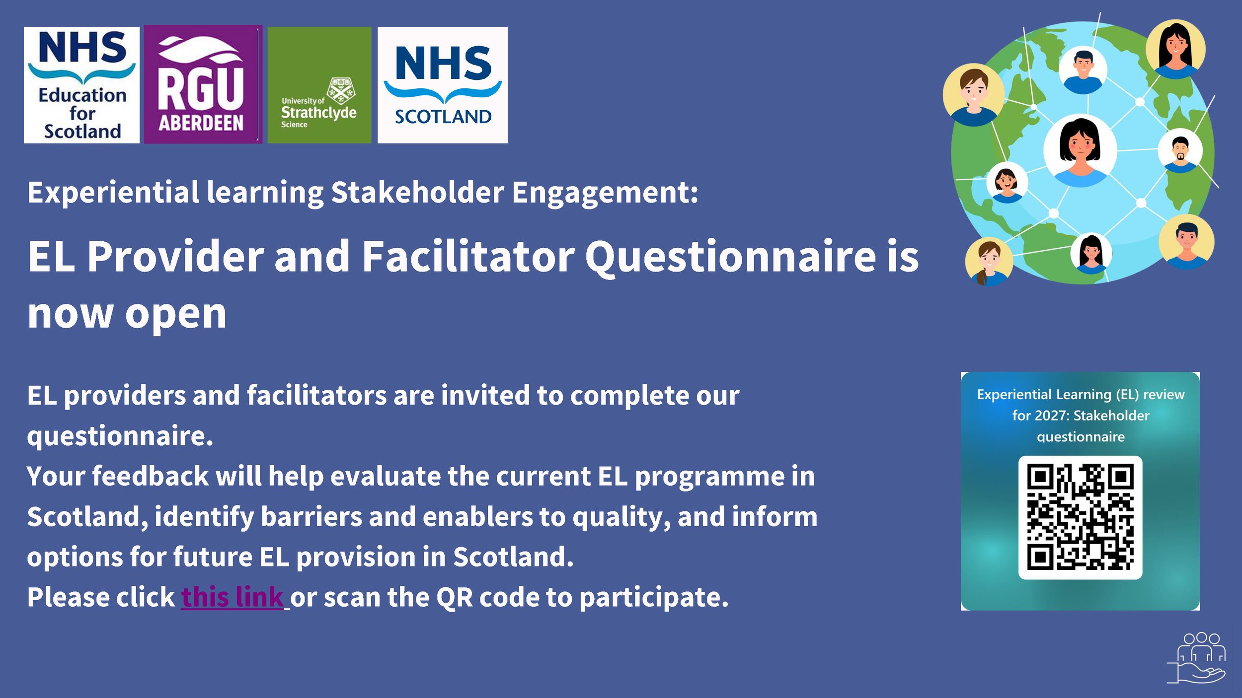 Experiential Learning (EL) Review for 2027: Stakeholder Questionnaire