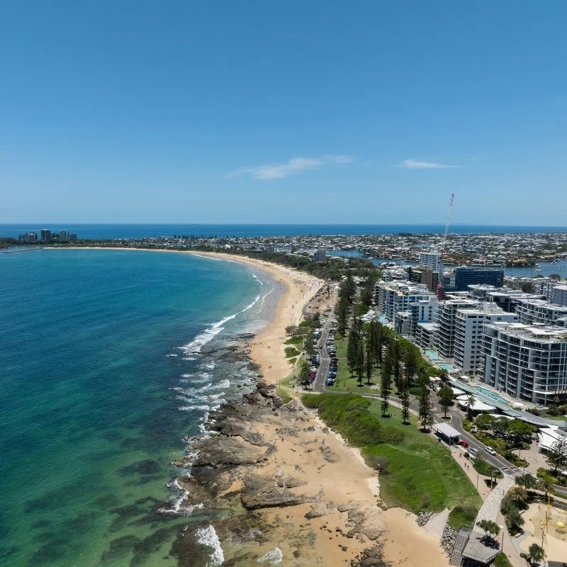 mooloolaba aerial photo
