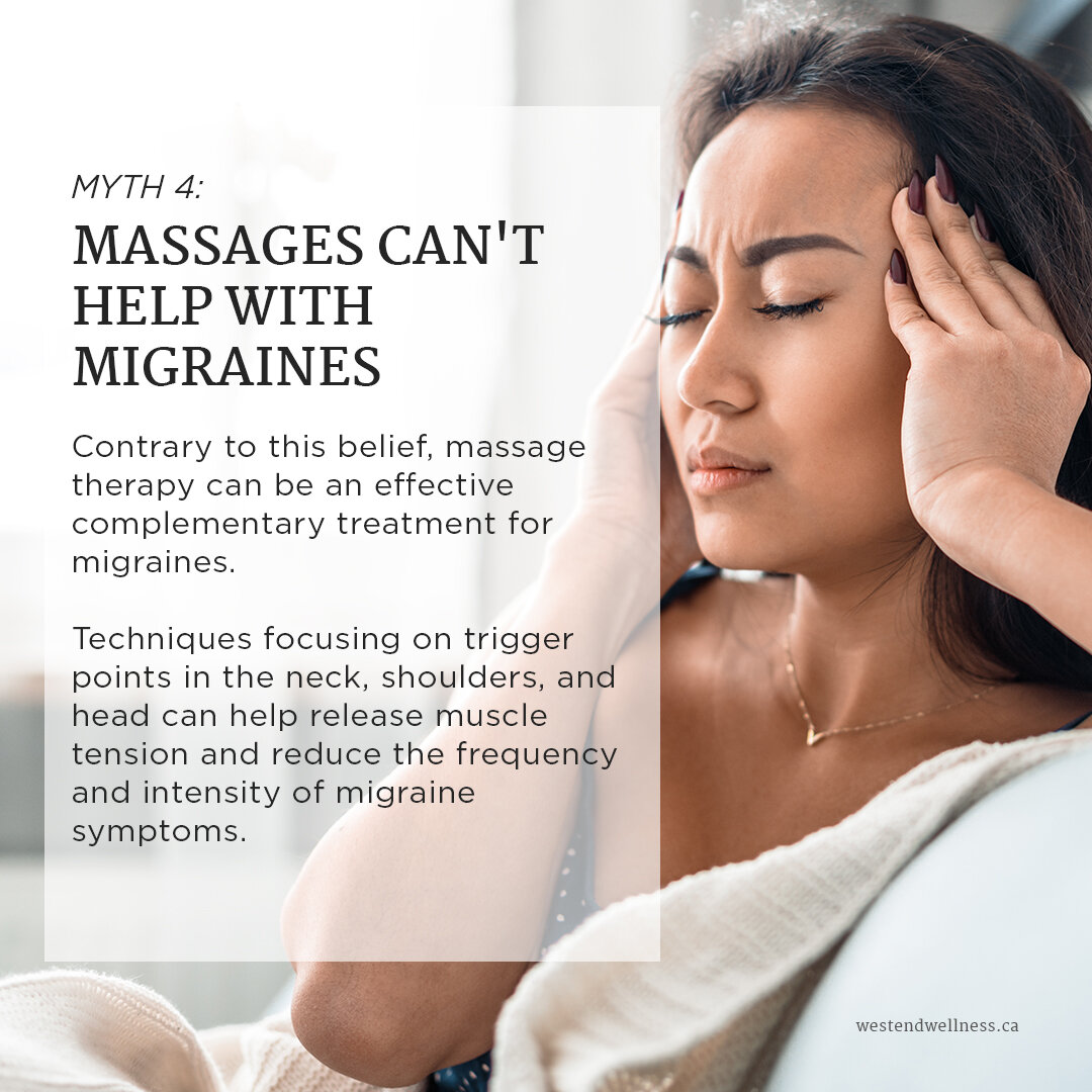 Migraines can be tough, but don't dismiss the potential of massage therapy! 💆&zwj;♀️ Explore how specialized techniques can offer significant relief for migraine sufferers at West En#wellnessjourney 

#MigraineRelief #MassageTherapy  #HealthJourney 