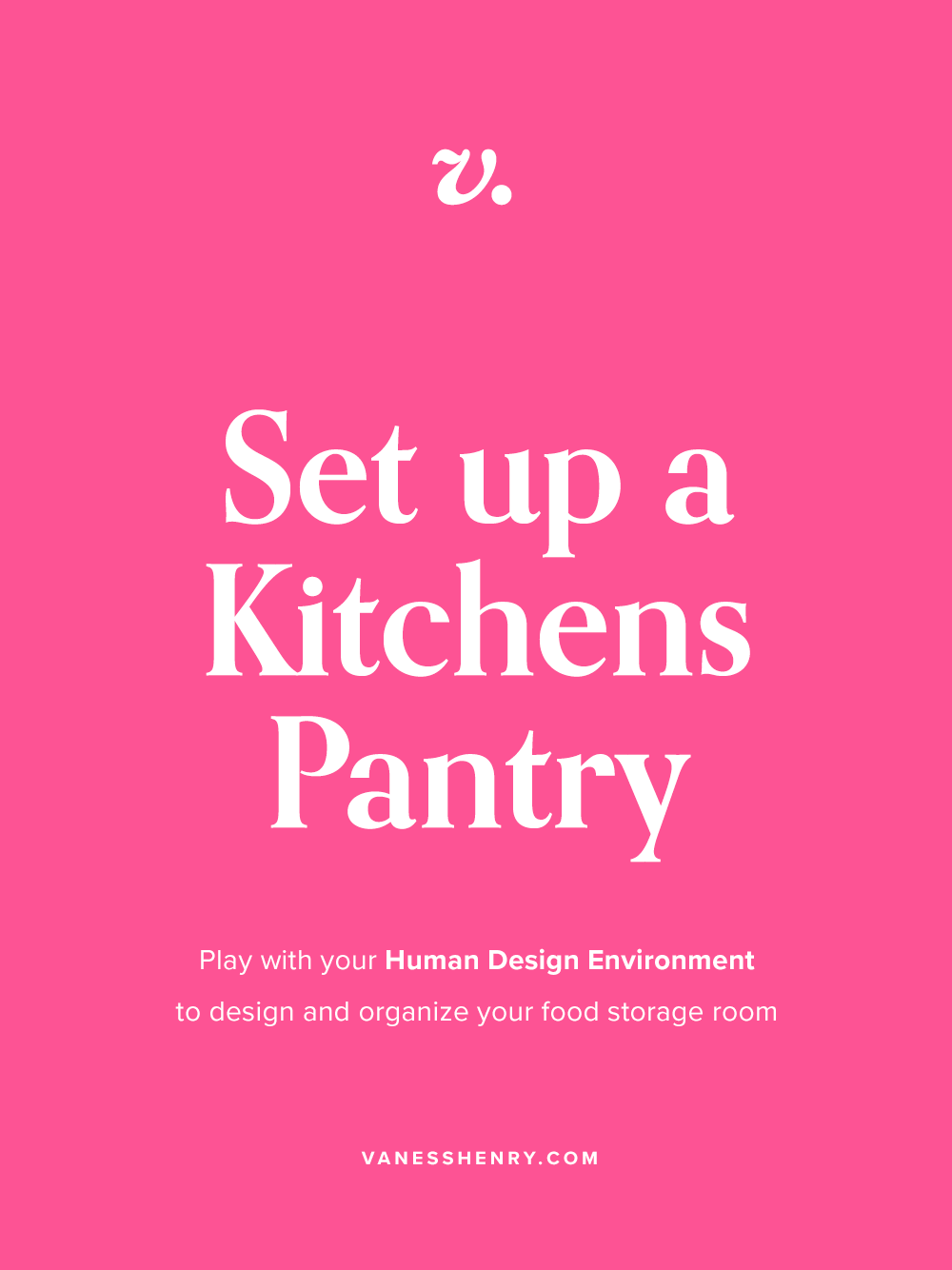 Create a Kitchens Pantry