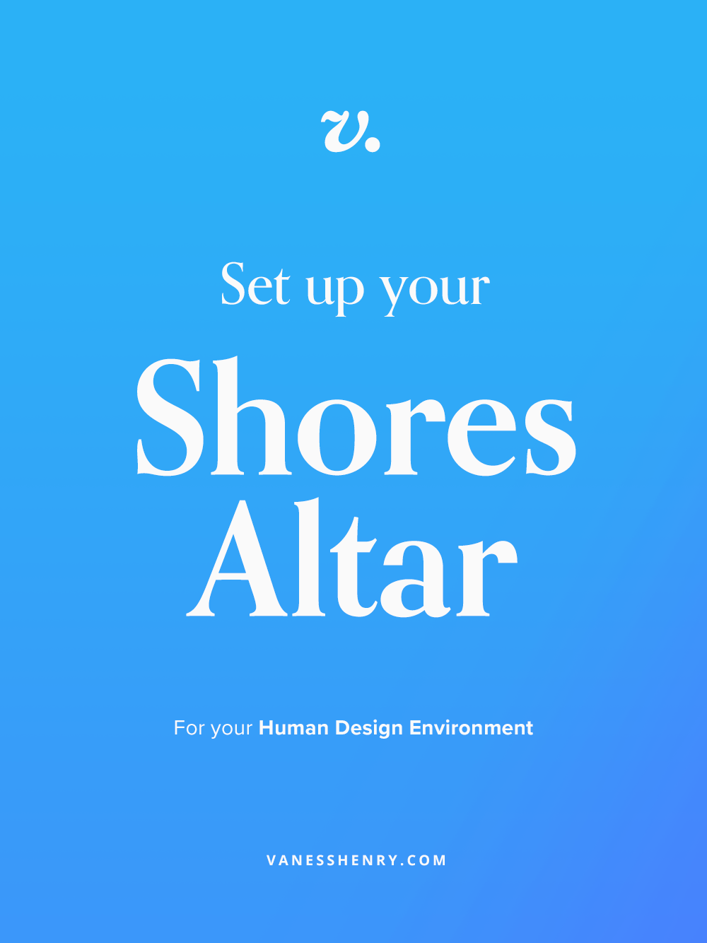 How to set up a Shores Altar & Ceremony Space