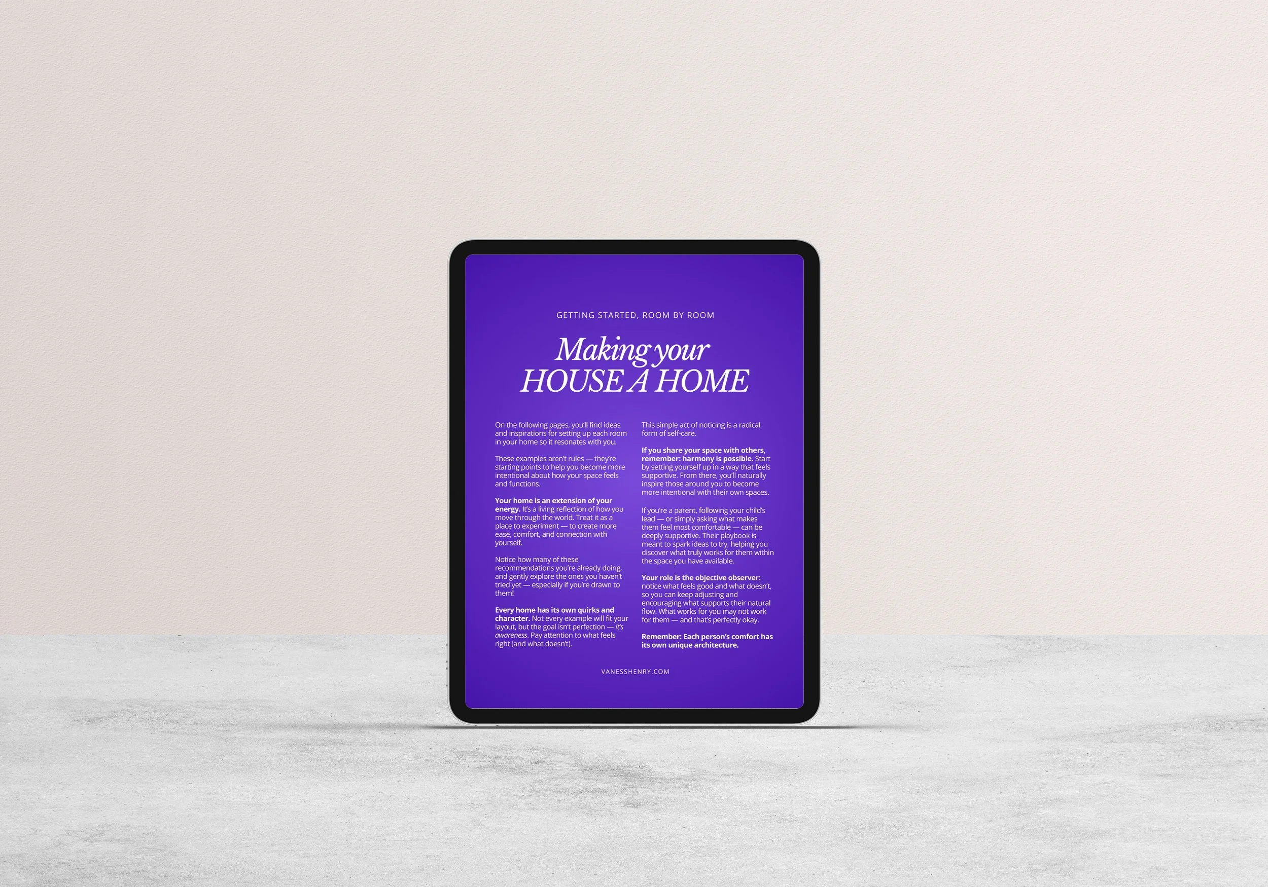 Valleys Home Set up.jpg