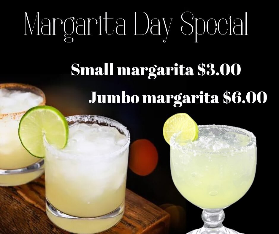 Happy National Margarita Day! 🍹🎊