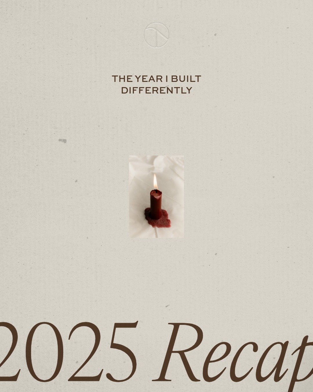 This year asked me to slow down and pay attention.

For a long time, something felt off, even though things looked fine on the outside. It wasn&rsquo;t until I looked inward and shifted my mindset that everything began to change.

Leaving corporate, 