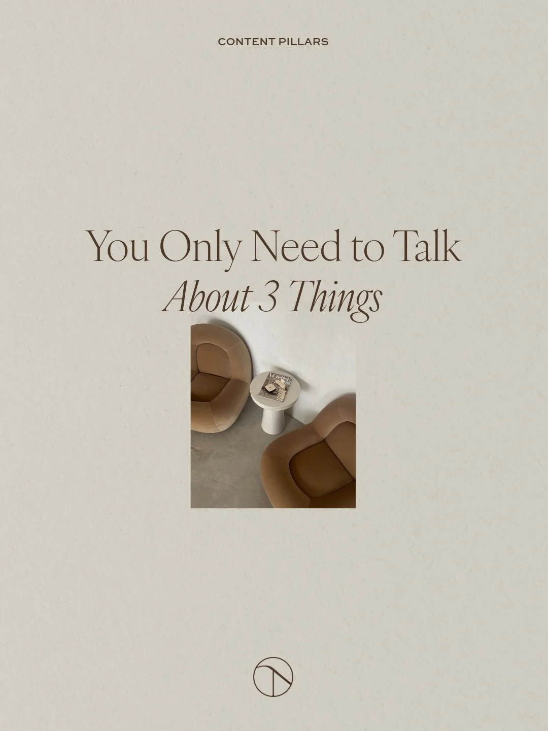 👉 Staring at a blank caption box wondering what to post? 

That&rsquo;s a sign you don&rsquo;t have content pillars yet, and it&rsquo;s an easy fix. Content pillars are just 3 topics you come back to again and again. They&rsquo;re what your audience