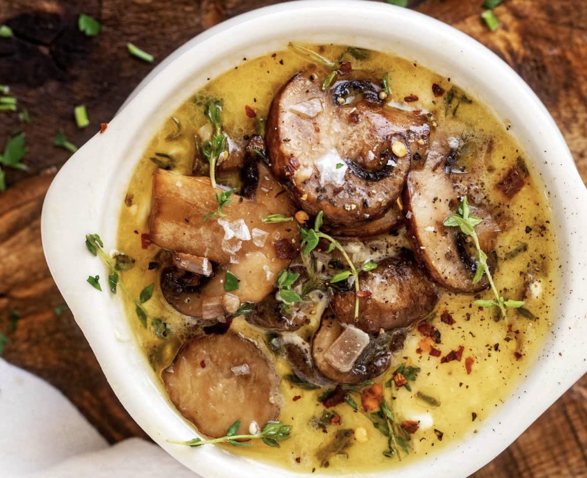 Ground & Glow Mushroom Soup