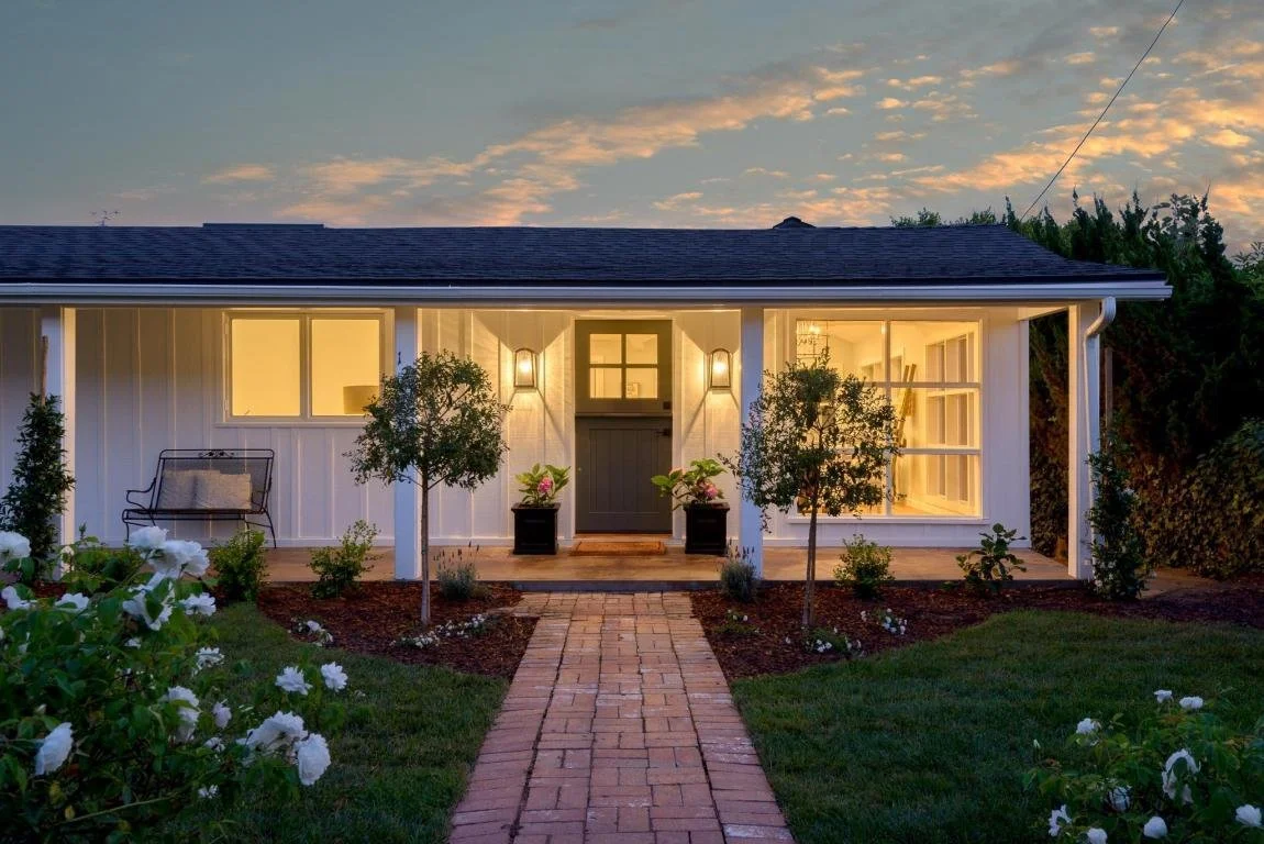 View from front yard