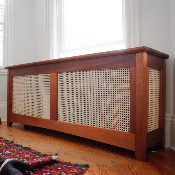 Mahogany radiator cover