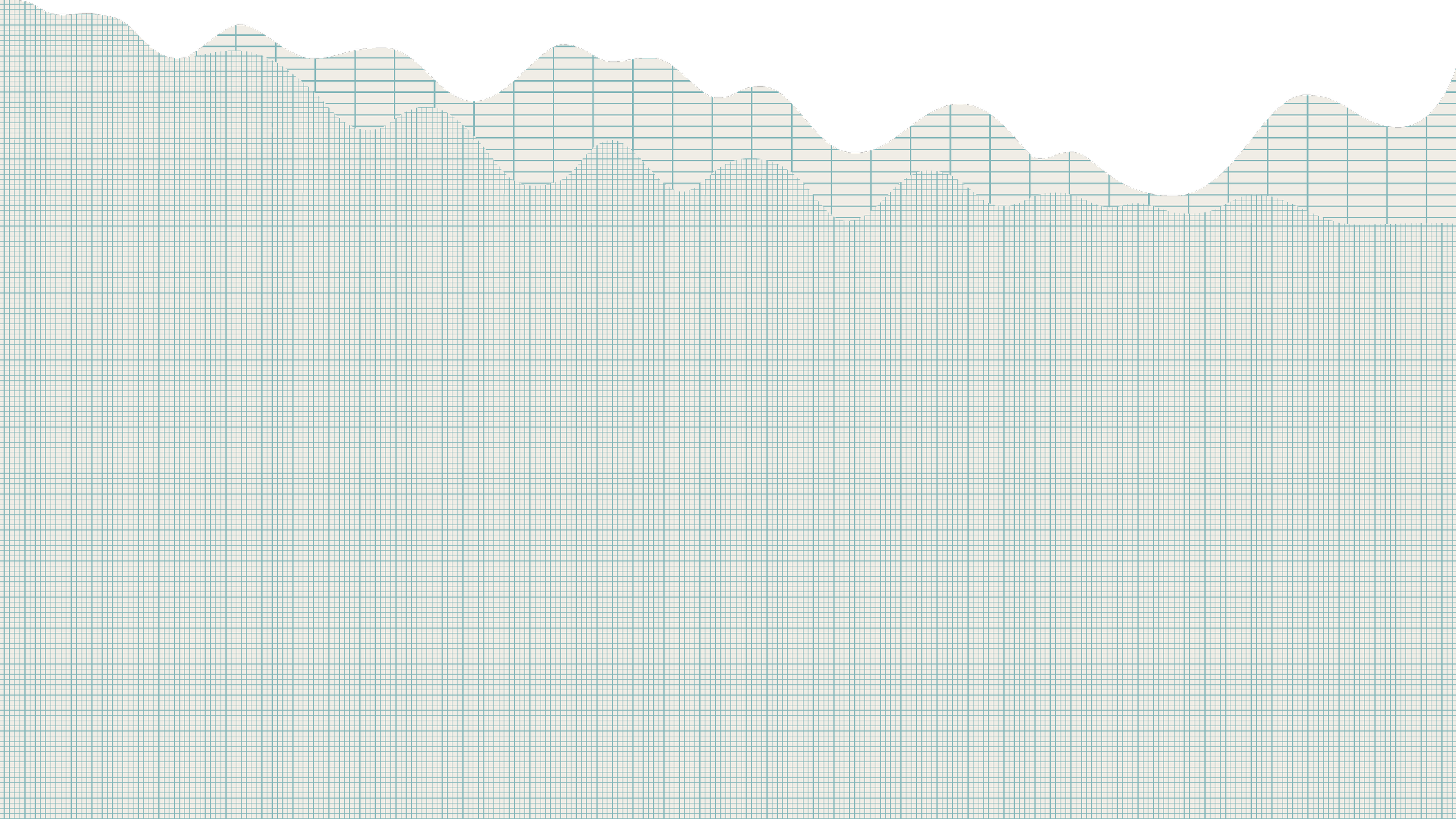 A layered abstract graphic representing a line graph.