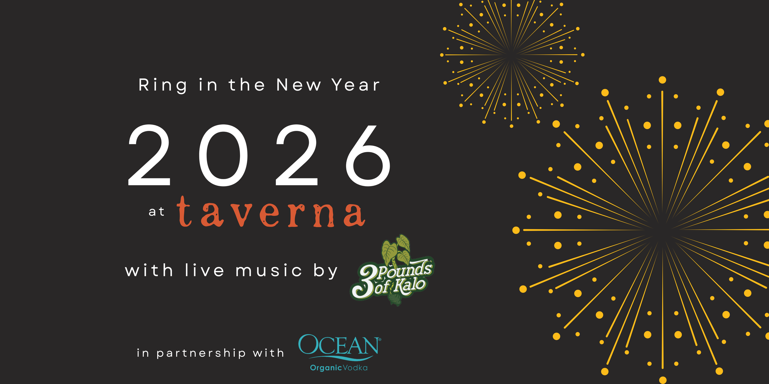 New Year’s Eve at Taverna!