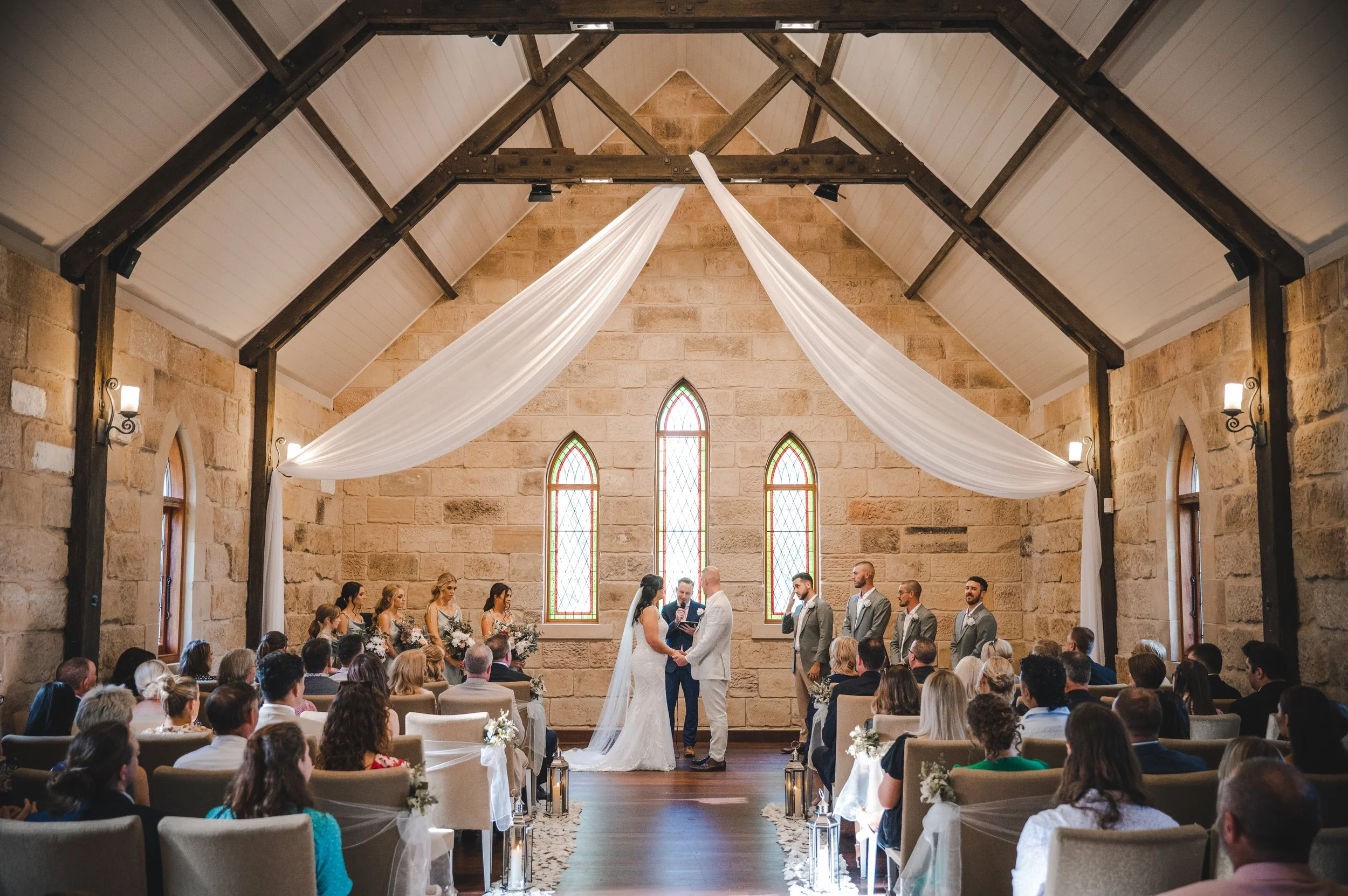 Hunter Valley wedding photographer capturing a candid moment at a vineyard wedding