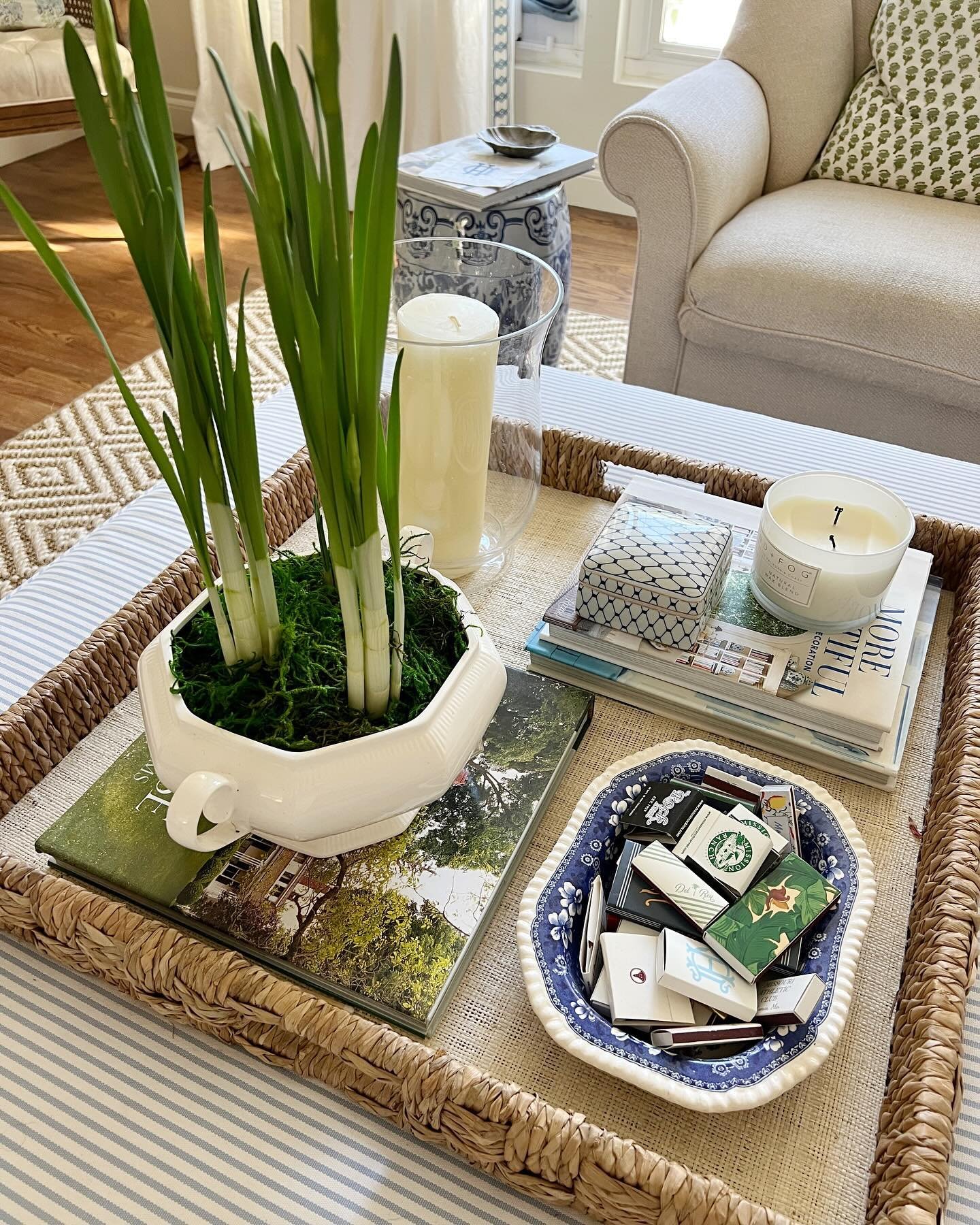 Saturday mornings✨ Excited about my paperwhites!