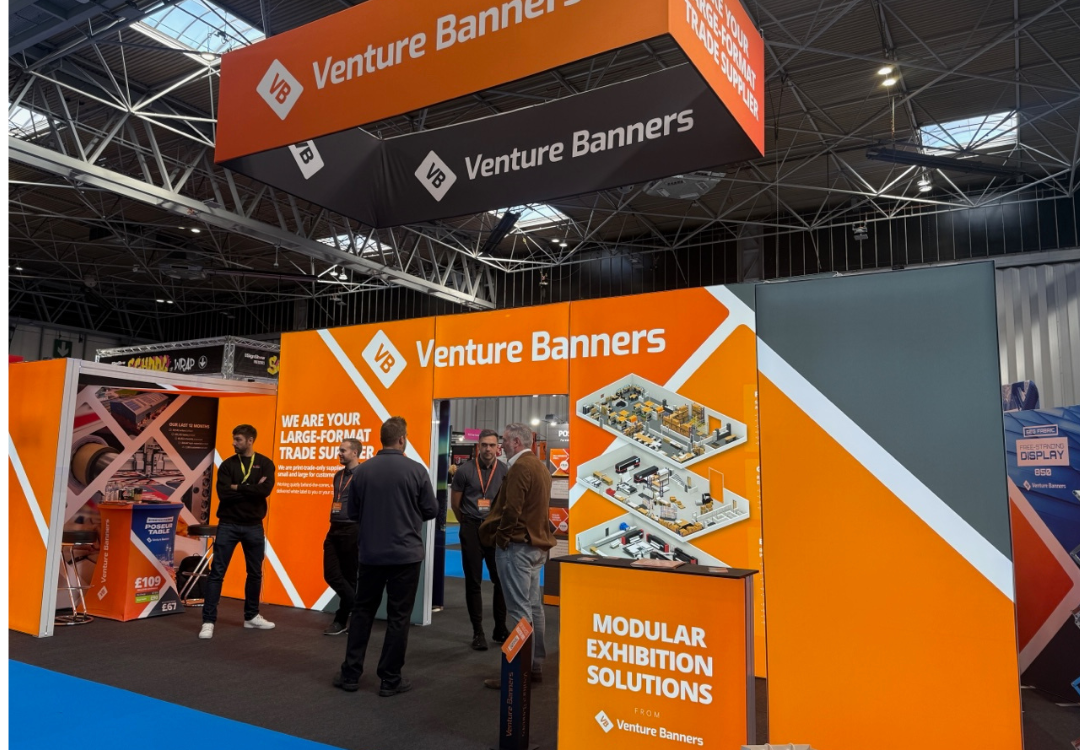 Venture Banners puts textiles centre stage at The Print Show 2026&nbsp;