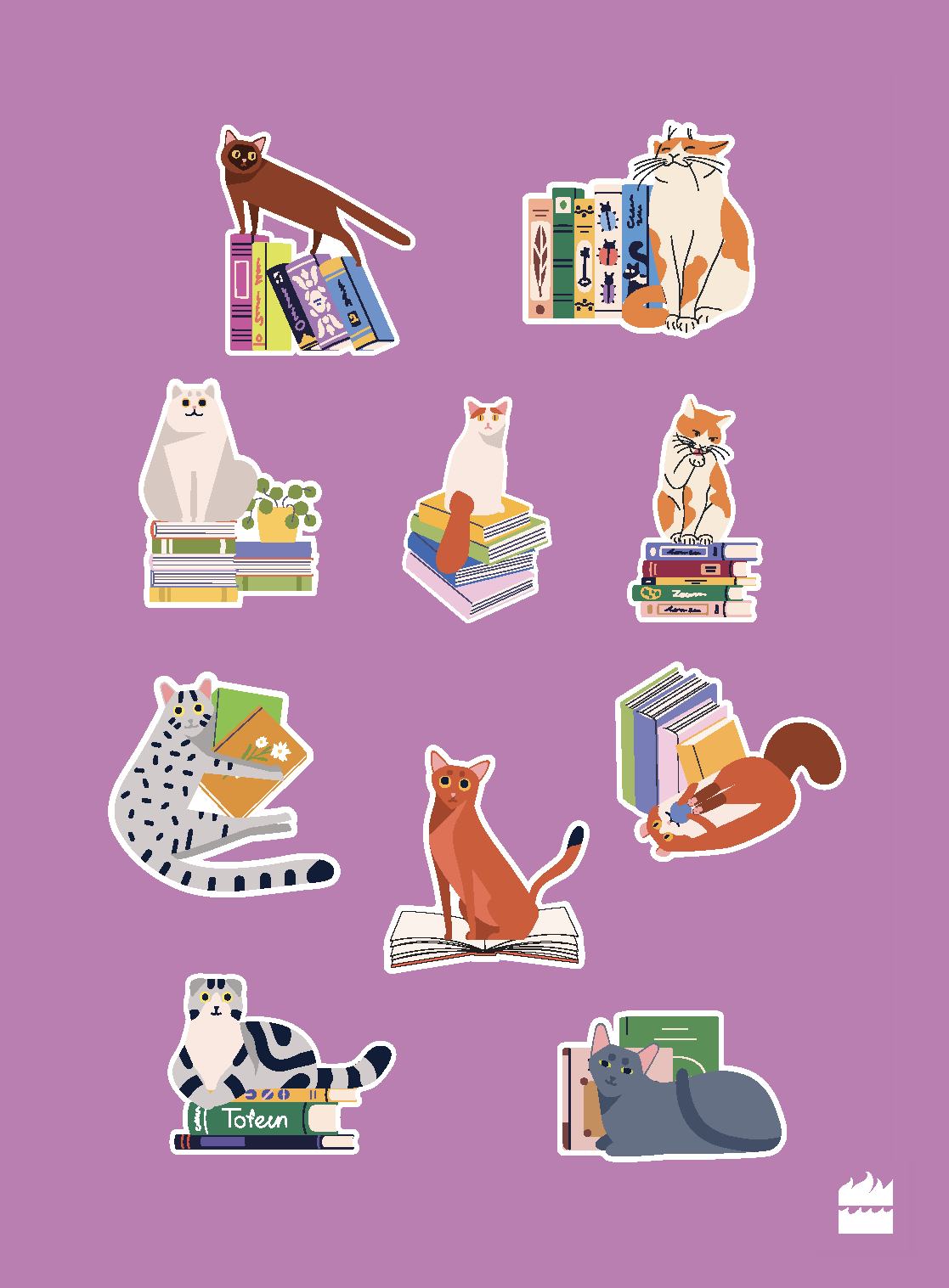 BookshopCats_5x7_PrintPromo_StickerSheet-DielineNoStroke_Final_ForPortfolio.png