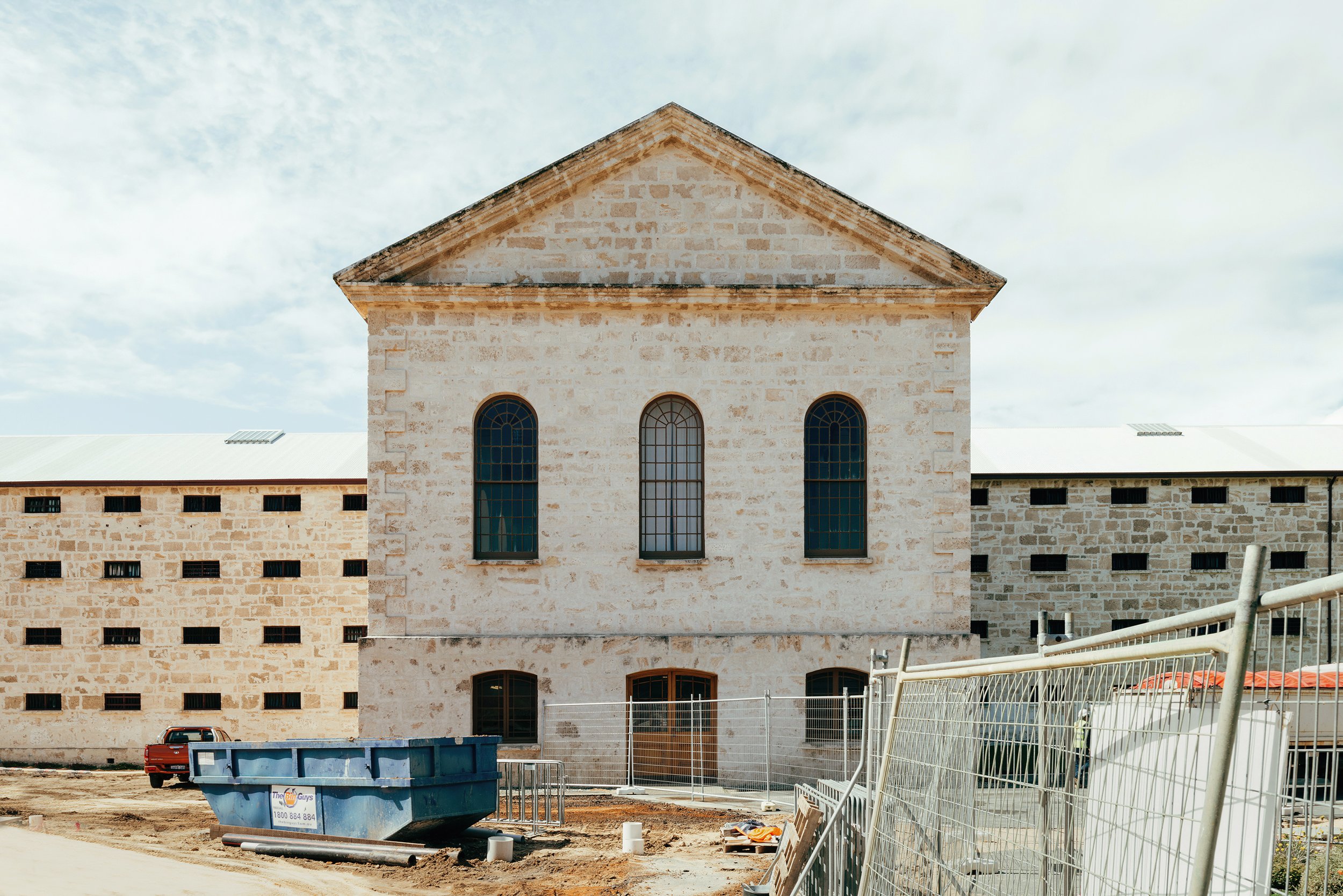 Fremantle-Prison-main-building-during-restoration