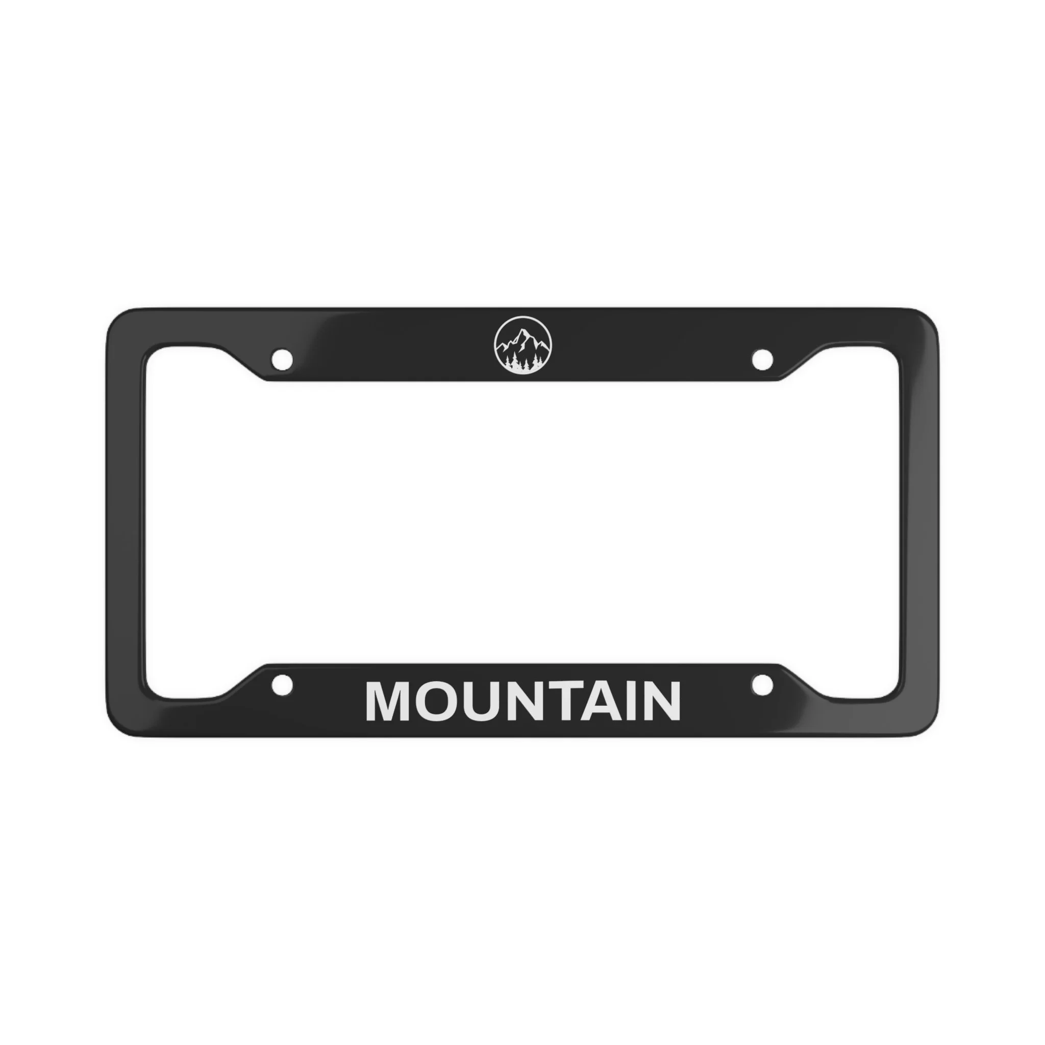 Mountain License Plate Frame