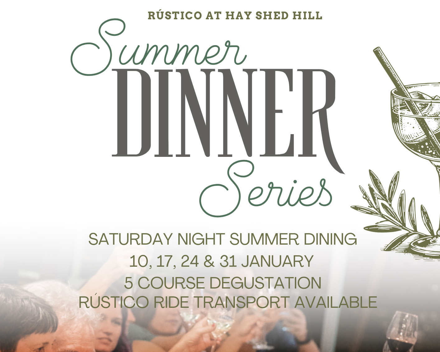 Summer Dinner Series 17 January 
