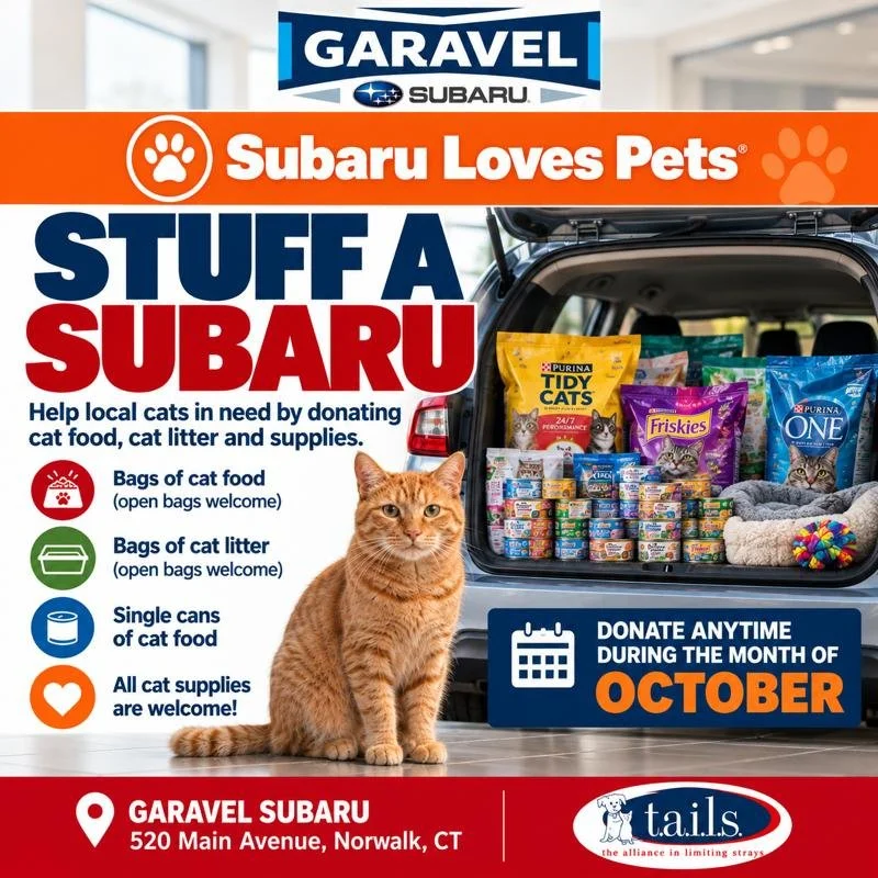 TAILS Stuff A Subaru Donation Collection Event