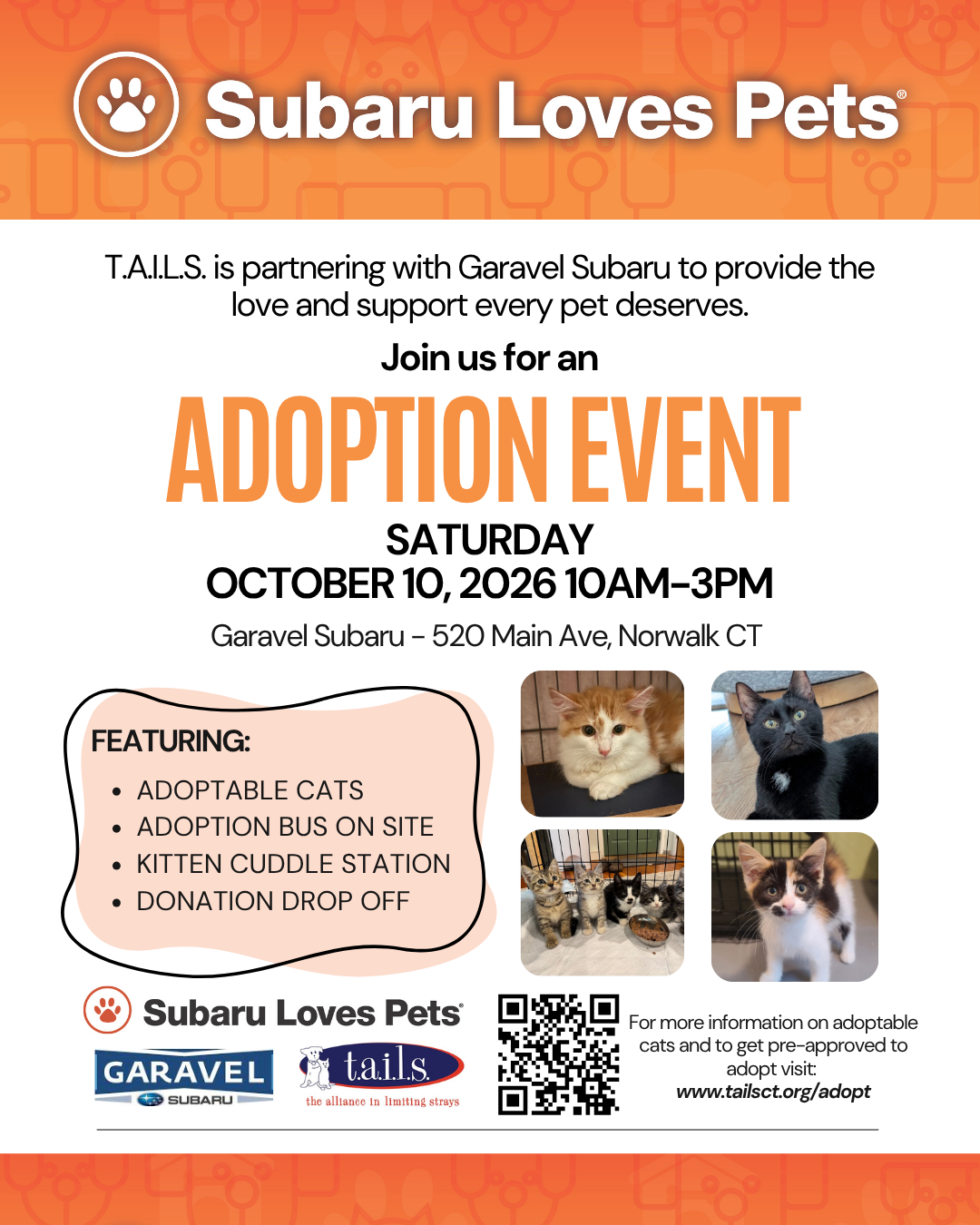 TAILS Adoption Event