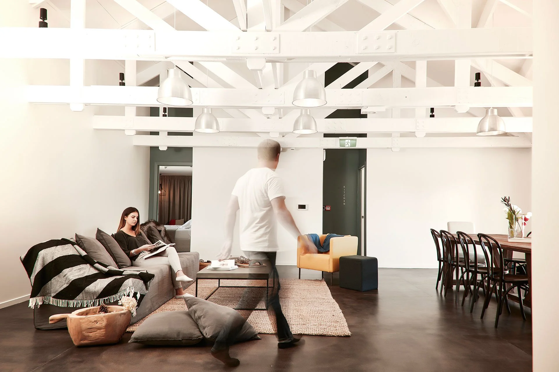 HUs Boutique Auckland Accomodation Open Plan Lounge