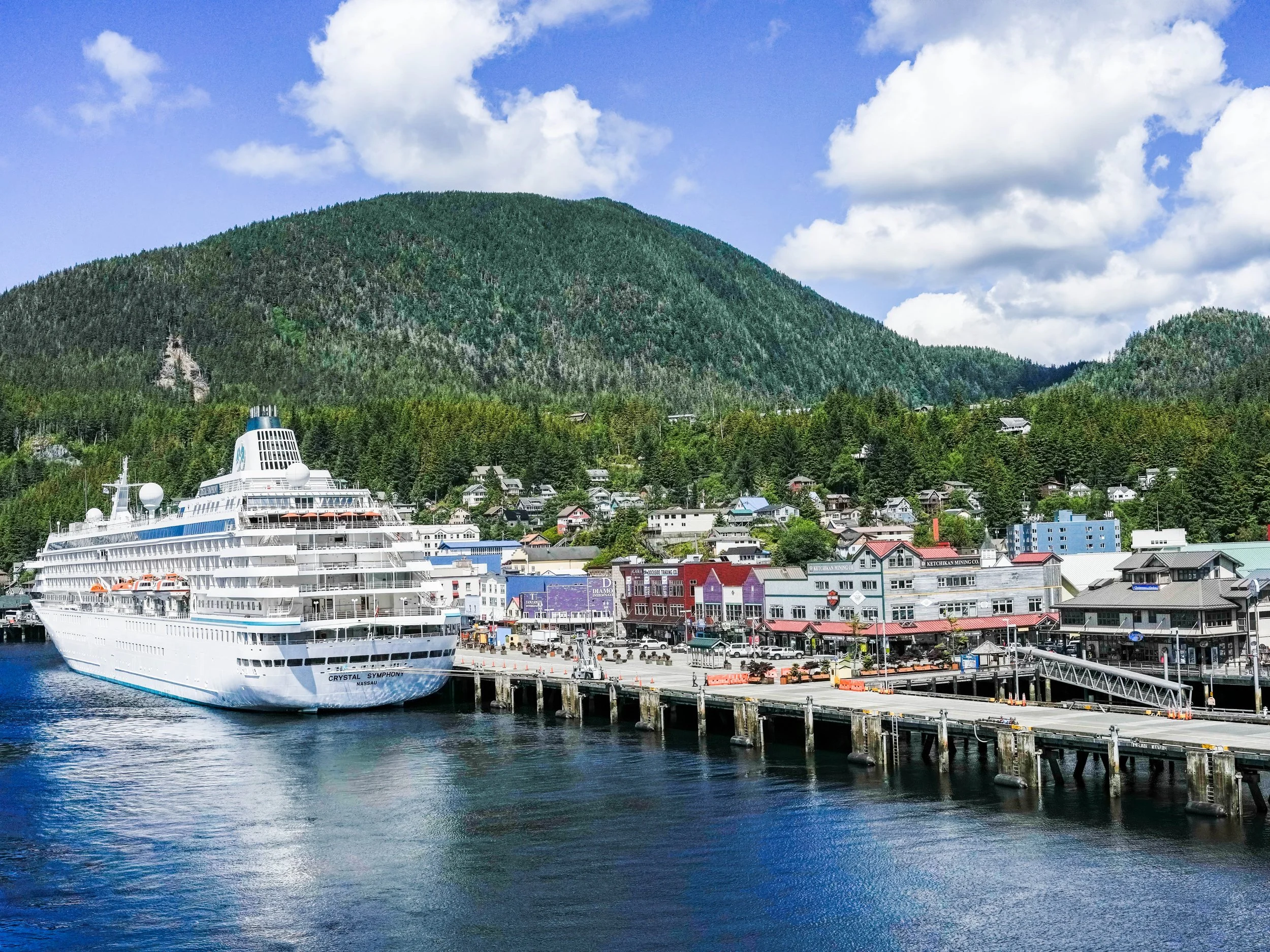 The Port of Ketchikan, Alaska