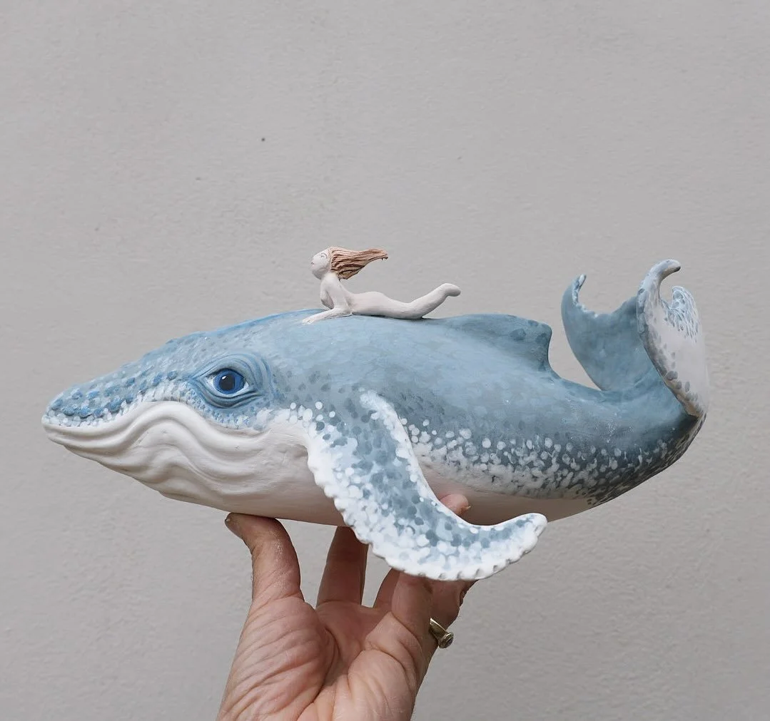 I have been working on some special pieces for @margaretriverregionopenstudios . I really love the freedom of creating small sculptures. It&rsquo;s nice to let the imagination wander, these pieces are about being connected with nature and are yet to 