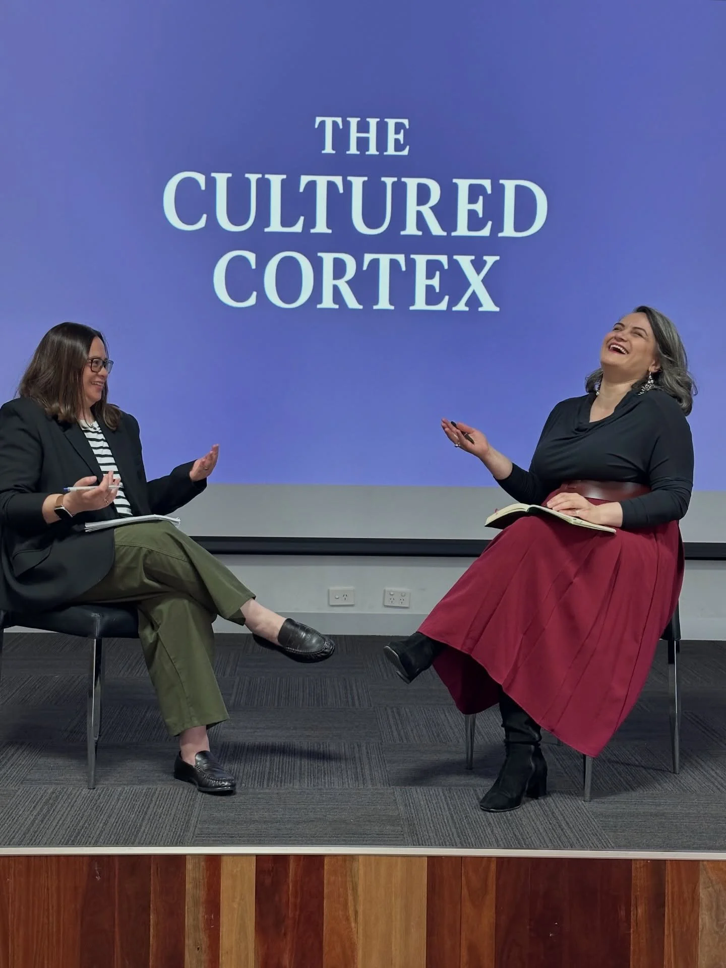 Sneaky little BTS with my fav. Having a creative outlet where we get to geek out on all things psychology &amp; neuroscience? Doesn&rsquo;t get better than this. 🫠