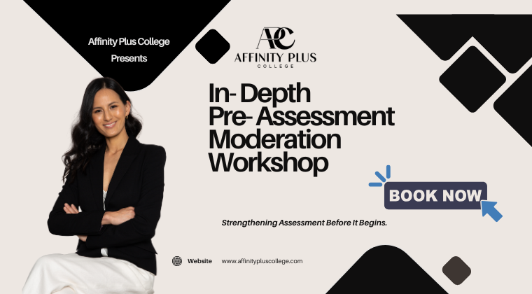 In-Depth Pre-Assessment Moderation Workshop (In-person event)