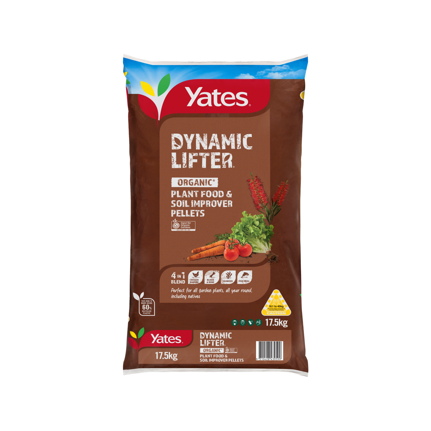 52904_Yates 17.5kg Dynamic Lifter Plant Food & Soil Improver Pellets – 1 Front.png