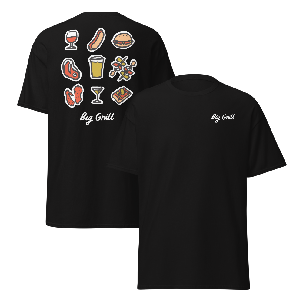 Big Grill Black Tee