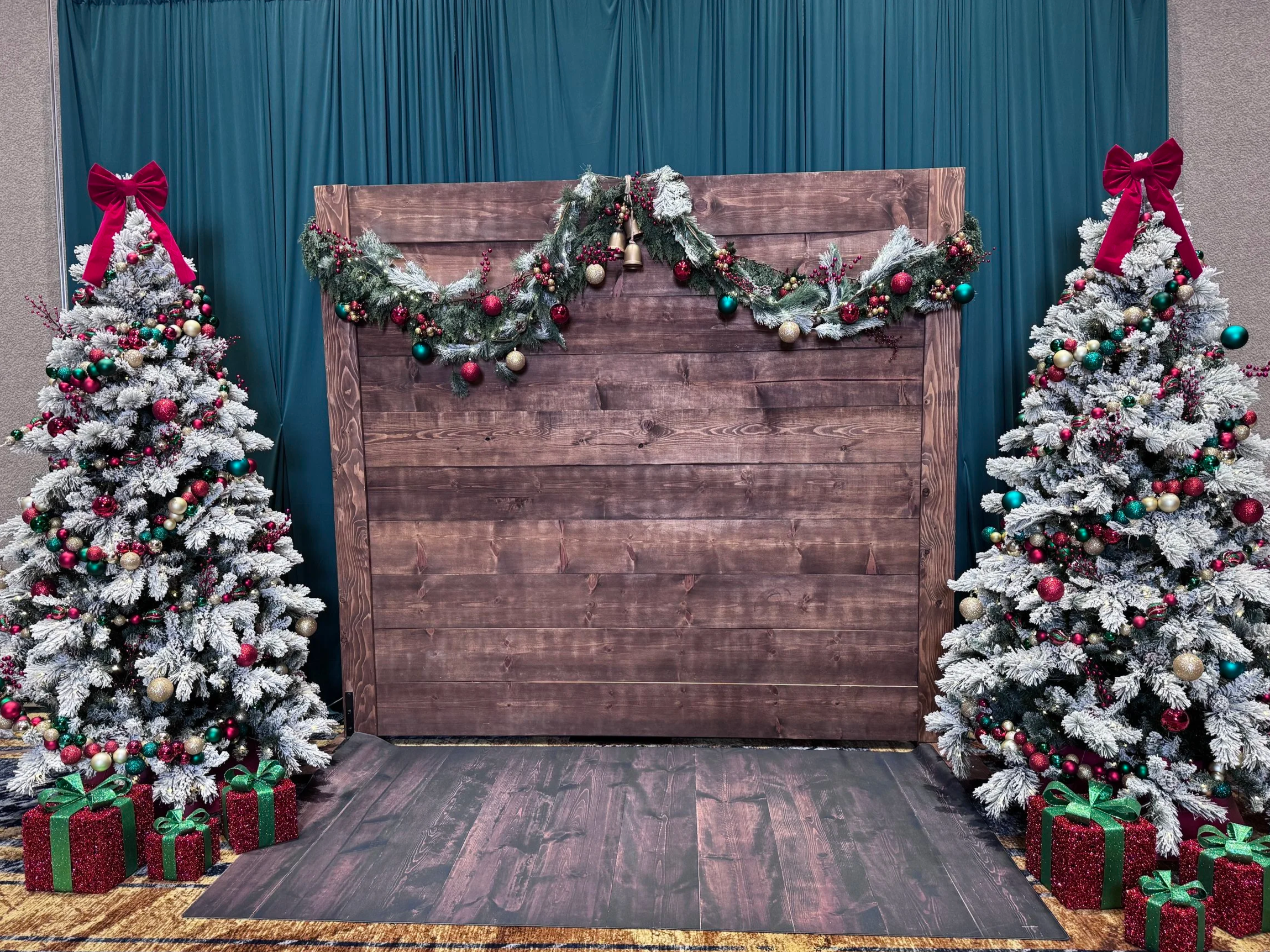 Custom Holiday Backdrop