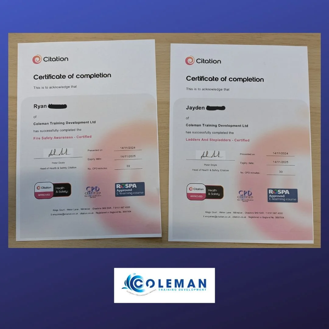 Health and Safety Training