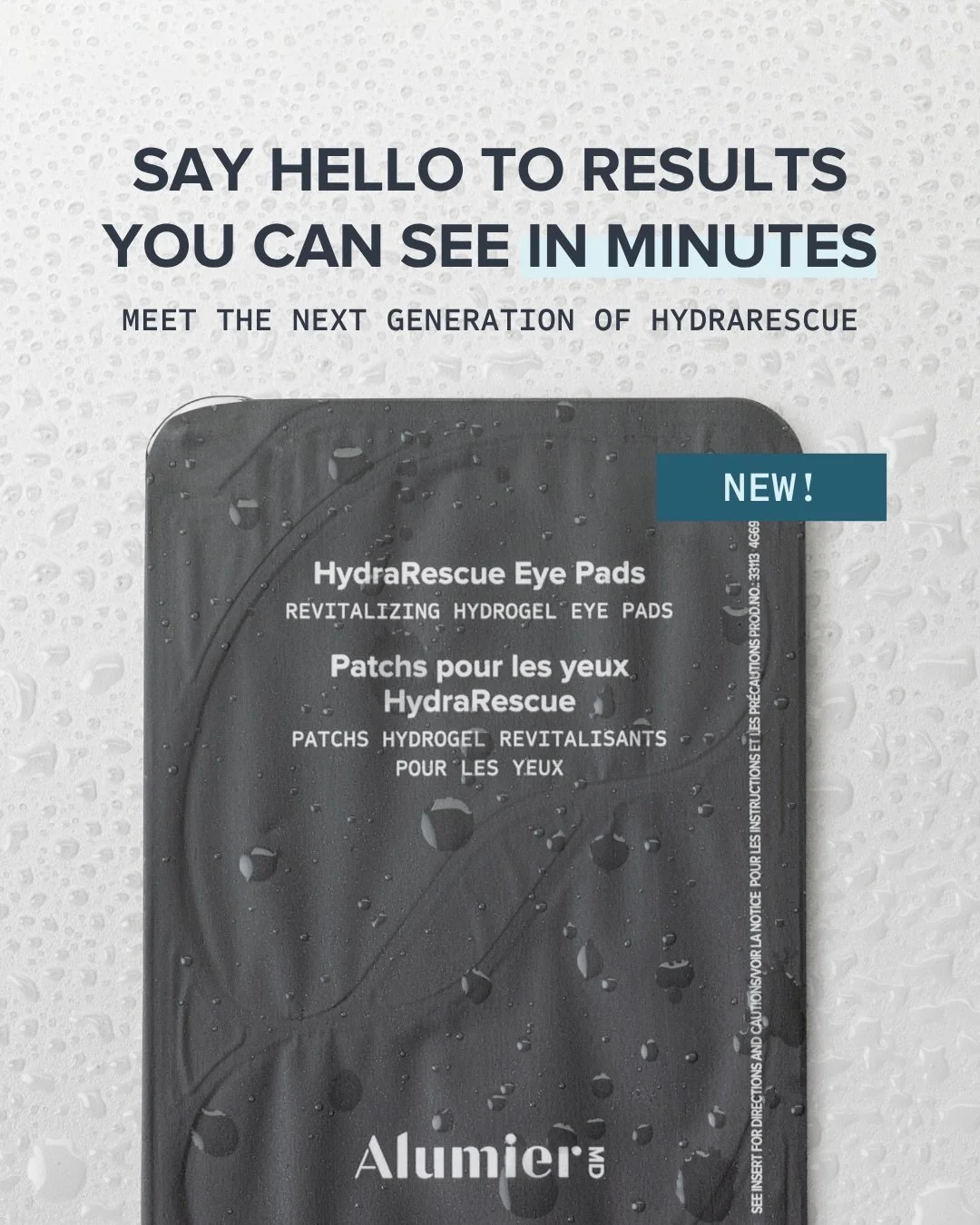 Visibly refresh tired eyes in minutes ✨

Meet the NEW HydraRescue Eye Pads. Reimagined with advanced BioCellulose technology and an enhanced formula, these phyto-infused eye pads deliver targeted hydration, cooling comfort, and a smoother, more refre