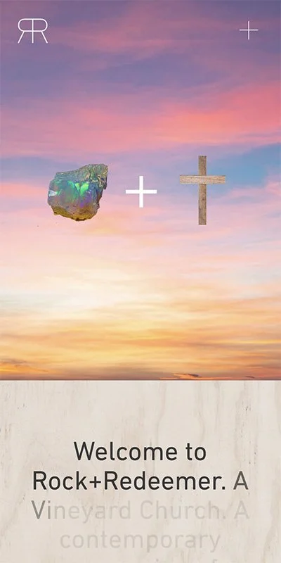 Rock and Redeemer vineyard church website. Designed by Studio Remain