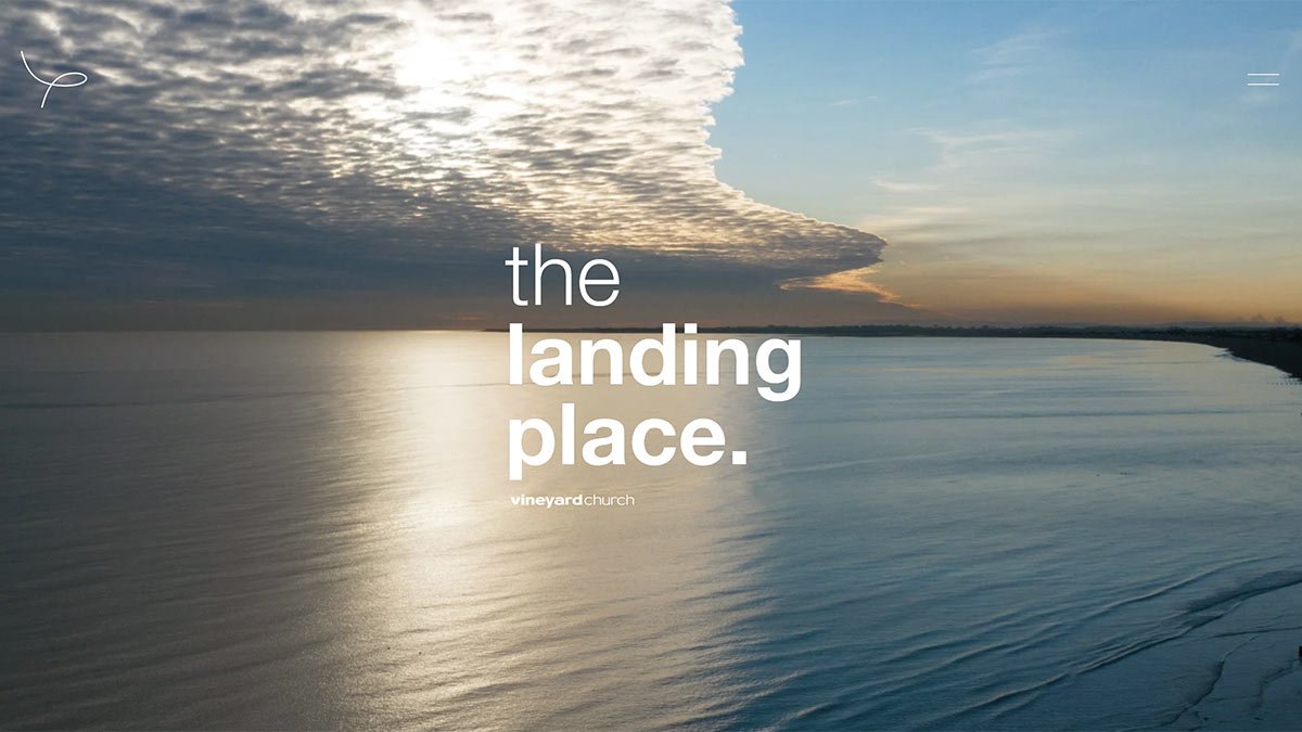 The Landing Place - Website Design by Studio Remains