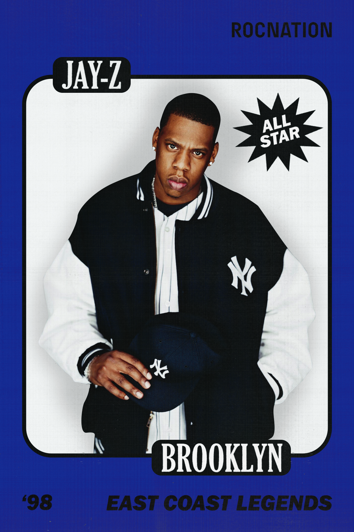 Jay Z Rapper Trading Card