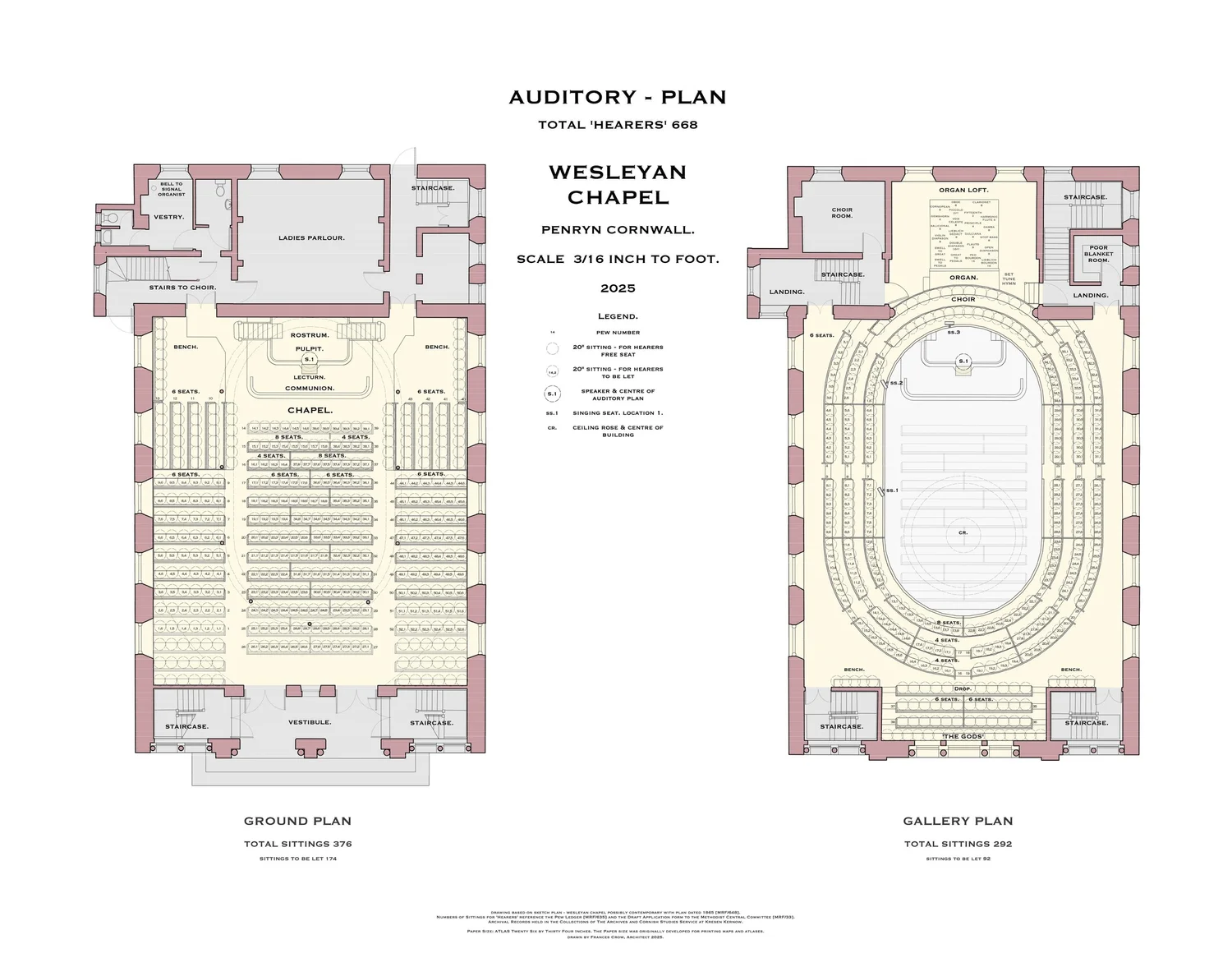 auditory plan — Crow Architecture