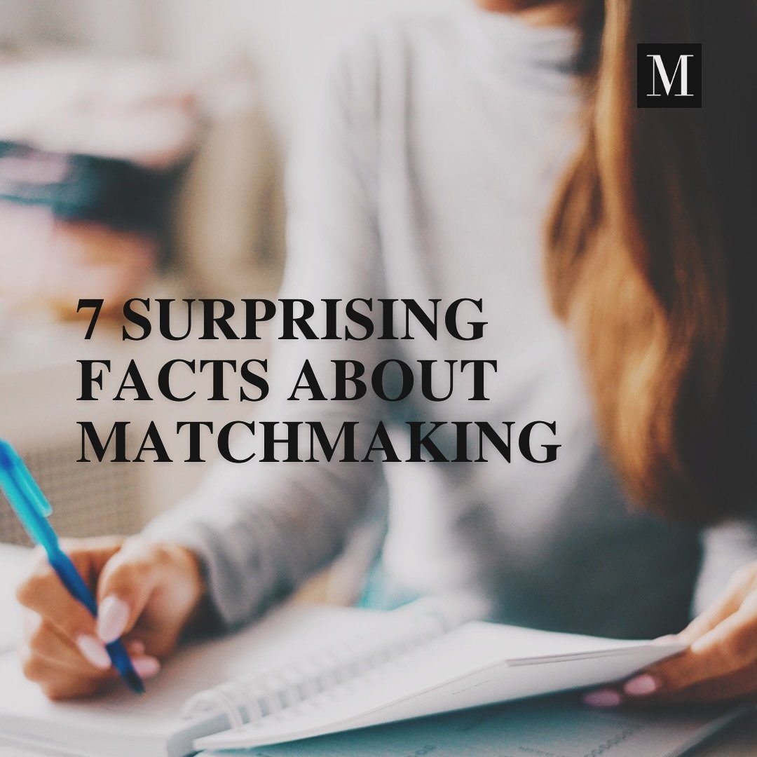 7 SURPRISING FACTS ABOUT MATCHMAKERS 🌟

Considering working with a #matchmaker? Take a peek into the world of a matchmaker.

Read the full article on our website. Link in bio. 

#datenight #sydney #love #datingsydney #romance #matchmaker #love #dati