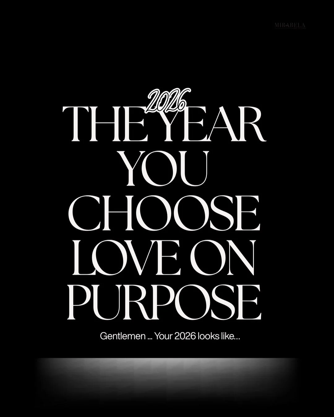 💼✨ 2026: The Year You Choose Love On Purpose

There&rsquo;s something powerful about a man who decides &mdash; who looks at his life, his success, his schedule&hellip; and chooses love with the same level of intention.

This year, it&rsquo;s not abo