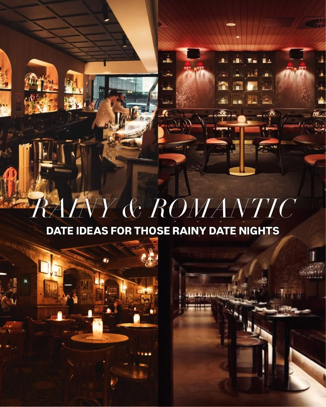 #Sydney is setting the tone for us this Autumn&hellip; a little rain, a little mood, and the perfect excuse to lean into something more #romantic.

Because let&rsquo;s be honest &mdash; rainy nights were made for dim lighting, good conversation, and 