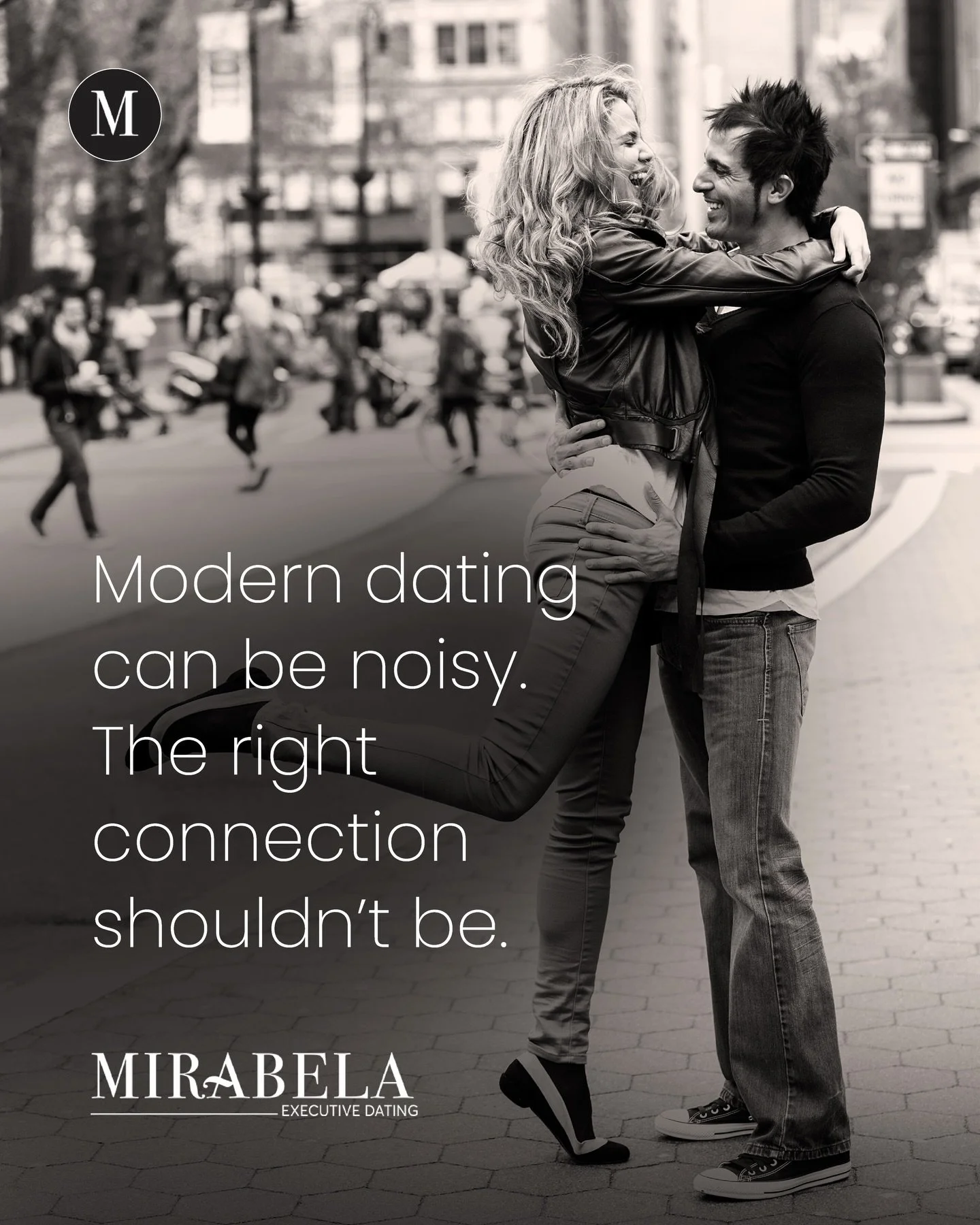 Modern dating is noisy. The right connection shouldn&rsquo;t be.

At Mirabela Executive Dating, we believe in quality over quantity &mdash; because the true cost of endless swiping isn&rsquo;t just time, it&rsquo;s emotional energy. 
&ldquo;Matchmaki