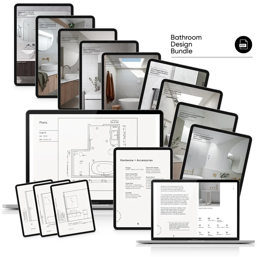 Ultimate Bathroom Renovation Design Bundle | Plan, Design + Organise ...