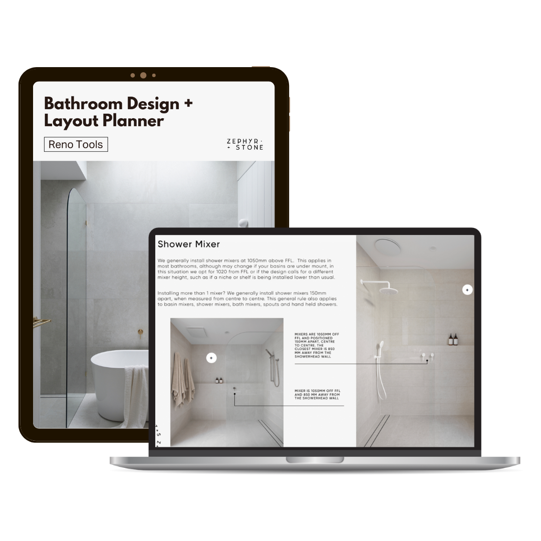 bathroom layout planner and dimensions cheat sheet