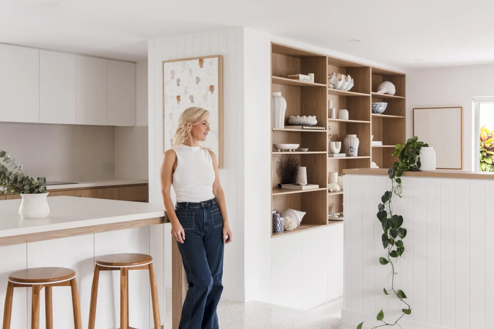 Ania Mikina discussing family home design that changes with every life stage, Zephyr and Stone