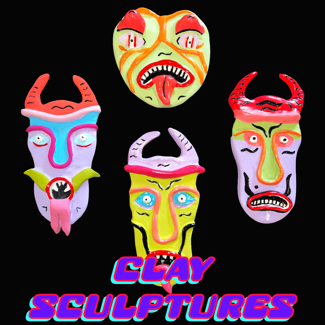 CLAY SCULPTURES