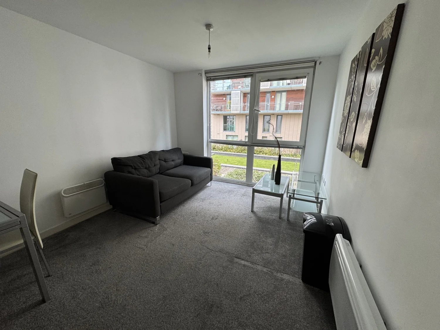 Living room reset after tenant move-out at Spectrum